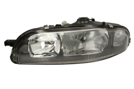 Far stanga (H1, reglaj electric, fundal negru/insertii crom) FIAT MAREA [0]