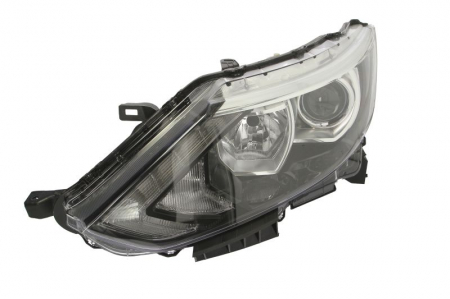 Far stanga (H11/H7, reglaj electric, cu motoras) NISSAN QASHQAI 2013-2017 [0]