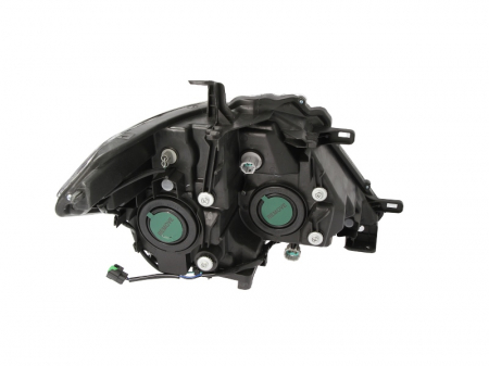 Piese Auto - Far stanga (H11/H9, manual, fundal cromat, fundal transparent) NISSAN PATROL dupa 2010