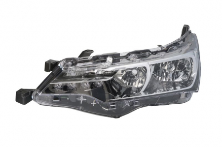 Piese Auto - Far stanga H11/HB3, electric, cu motoras, cu LED Lumini zi TOYOTA COROLLA Sedan E17 intre 2016-2018