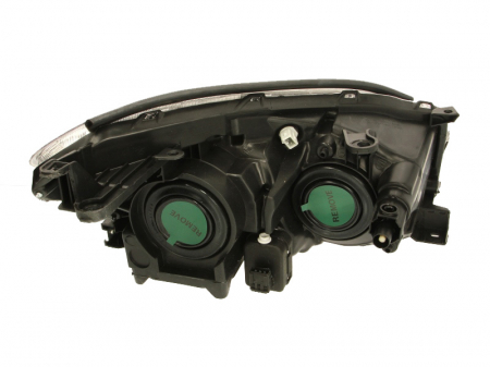 Far stanga (H11/HB3, electric, cu motoras, fundal cromat, fundal transparent) TOYOTA RAV 4 2005-2009 [1]
