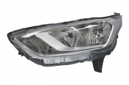 Far stanga (H15/H7, electric, cu motor, culoare interior: crom) potrivit FORD TRANSIT / TOURNEO CUSTOM 07.17- [0]