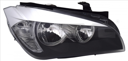 Far stanga (H15/H7, electric, cu motor) potrivit BMW X1 E84 10.09-06.15