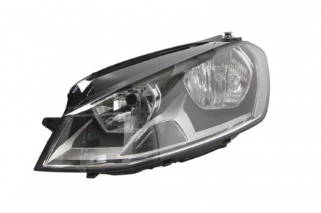 Iluminat auto - Far Stanga (H15/H7, electric, cu motor) potrivit VW GOLF ALLTRACK VII, GOLF SPORTSVAN VII, GOLF VII