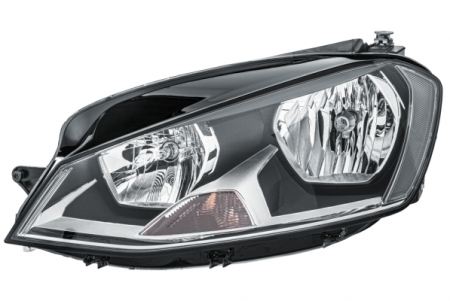 Faruri - Far stanga H15/H7/PWY24W, electric, cu motoras VW GOLF ALLTRACK VII, GOLF 7 VII