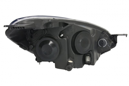 Far Stanga H15/H7/PY21W, electric, cu motor, interior alb potrivit FORD FIESTA VII [1]