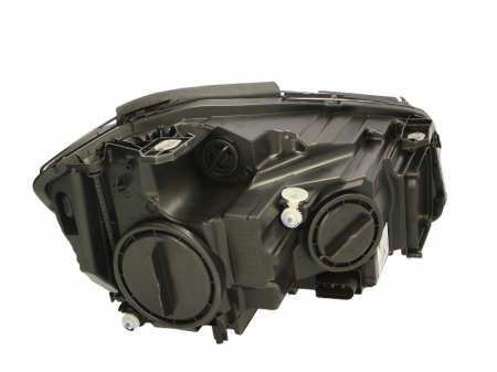 Far stanga (H15/H7/PY21W, reglaj electric, cu motoras, fundal cromat, Semnalizator argintiu) MERCEDES Clasa A (W176) [1]