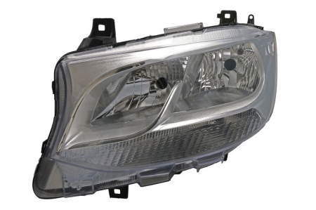 Faruri - Far Stanga potrivit MERCEDES SPRINTER 3,5-T (B907), SPRINTER 3,5-T (B907, B910), SPRINTER 3-T (B907) dupa 2018 (H15/H7/PY21W/W5W, electric, cu motor, culoare interior: alb)