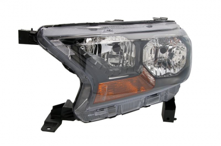 Iluminat auto - Far stanga (H15/H7, reglaj electric, mecanic, fundal negru) FORD RANGER 2011-2015
