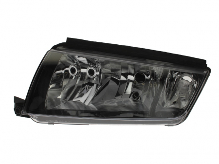 Far stanga (H3/H7, reglaj electric, fundal negru) SKODA FABIA 1999-2008 [0]
