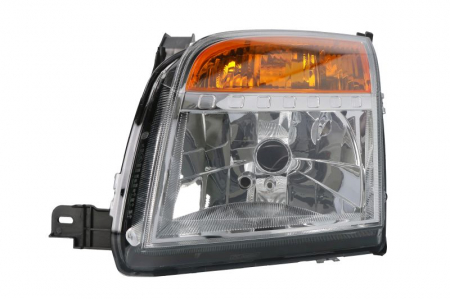 Far stanga (H4, cu motoras, fundal galben) FORD FUSION 2002-2012 [0]