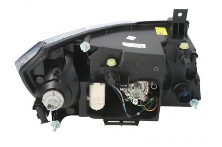 Far Stanga (H4, electric, cu motor, culoare insert: negru) potrivit FORD TRANSIT -05.06 [1]
