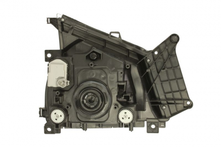 Far stanga (H4, electric, cu motoras, fundal argintiu) ISUZU N-SERIES 2004-2007 [1]