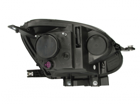 Far stanga (H4, electric, cu motoras, fundal cromat) FIAT PANDA [1]