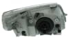 Far stanga (H4, electric, cu motoras, fundal cromat, fundal transparent) CHEVROLET AVEO 2008-2011 [4]