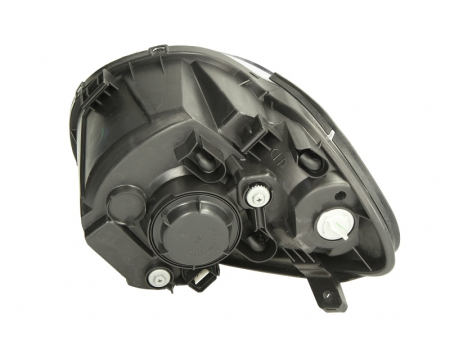 Far stanga (H4, electric, cu motoras, fundal cromat) KIA PICANTO [1]