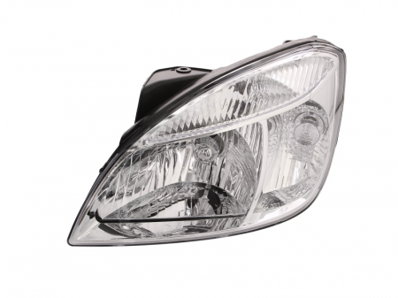 Far stanga (H4, electric, cu motoras, fundal galben) KIA RIO 2005-2011 [0]