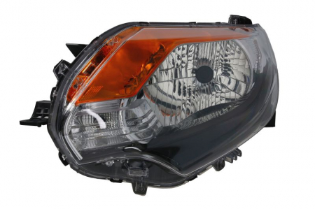 Far stanga H4, electric, cu motoras, interior negru FIAT completBACK MITSUBISHI L 200 / TRITON dupa 2015 [0]