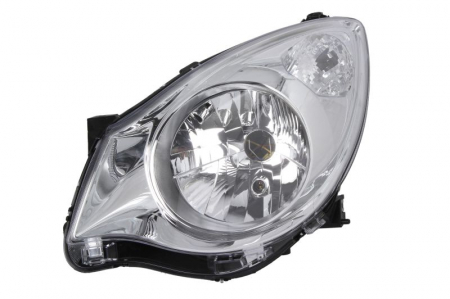 Iluminat auto - Far stanga (H4, electric, cu motoras) OPEL AGILA 2008-2014