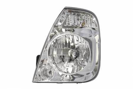 Far Stanga potrivit KIA K2700, K2700 II, K3000, K3600 (H4, electric, fara motoras, culoare insert: argintiu) [0]