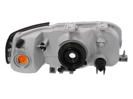 Far Stanga (H4, electric, fara motoras, culoare insert: cromat/negru, culoare semnalizator: transparent) potrivit HONDA CIVIC VI -02.01 [1]