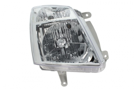 Iluminat auto - Far Stanga (H4, electric, fara motoras, culoare insert: gri, culoare semnalizator: transparent) potrivit ISUZU D-MAX I