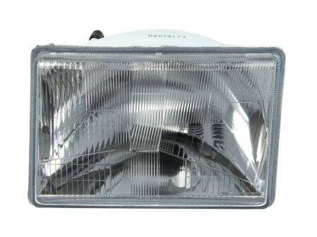 Far stanga (H4, electric, fundal argintiu, fundal transparent) JEEP GRAND CHEROKEE 1991-1999 [0]