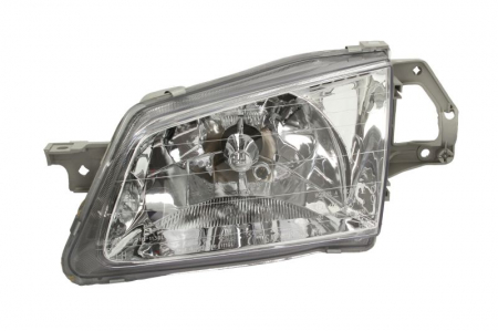 Far stanga (H4, electric, fundal argintiu, fundal transparent) MAZDA 323 1998-2000 Piese Auto - Far stanga (H4, electric, fundal argintiu, fundal transparent) MAZDA 323 1998-2000