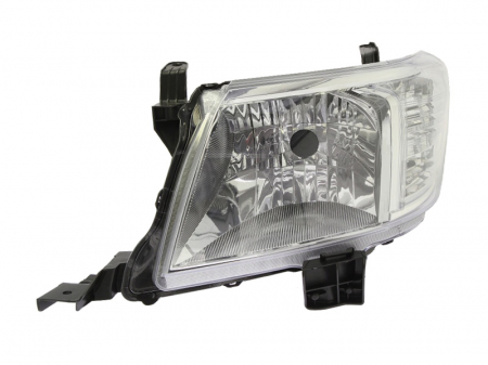 Far stanga (H4, electric, fundal argintiu, fundal transparent) TOYOTA HILUX 2004-2015