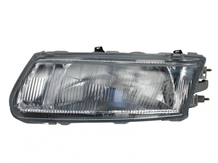 Piese Auto - Far stanga (H4, electric, fundal argintiu) MITSUBISHI CARISMA
