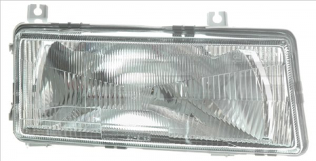 Faruri - Far stanga (H4, electric, fundal argintiu) SKODA FELICIA II