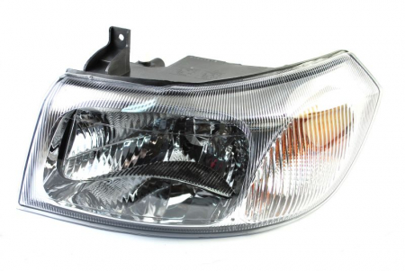 Iluminat auto - Far stanga (H4, electric, fundal cromat) FORD TRANSIT 2000-2006