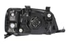 Far stanga (H4, electric, fundal cromat) HONDA CR-V 1995-2002 [2]