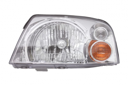 Far stanga (H4, electric, fundal cromat) HYUNDAI ATOS 1998-2002 Iluminat auto - Far stanga (H4, electric, fundal cromat) HYUNDAI ATOS 1998-2002