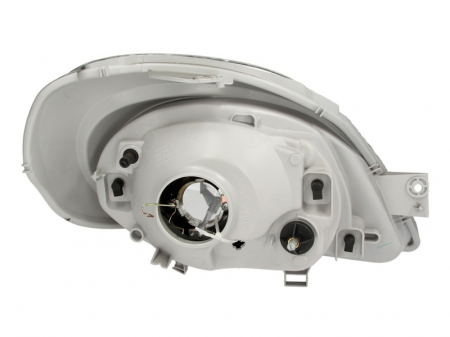 Iluminat auto - Far stanga (H4, electric, fundal cromat) NISSAN PRIMASTAR OPEL VIVARO RENAULT TRAFIC 2001-2007