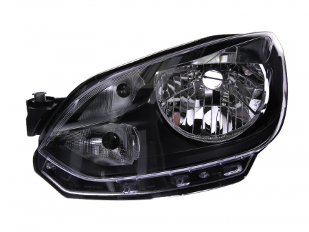 Faruri - Far stanga (H4, electric, fundal negru) VW UP