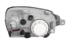 Far stanga (H4, electric, manual, fundal cromat, fundal galben) HYUNDAI SANTA FE 2001-2006 [2]