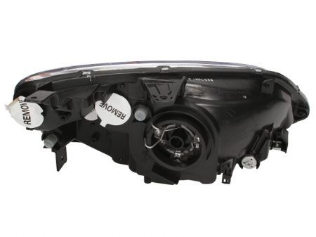 Far stanga (H4, electric, manual, fundal cromat, fundal portocaliu) HONDA CIVIC 2001-2003 [1]