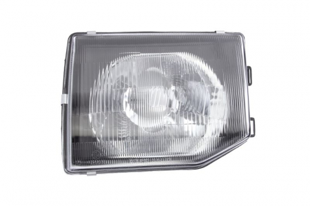Iluminat auto - Far stanga (H4, fundal argintiu) MITSUBISHI PAJERO 1990-2000