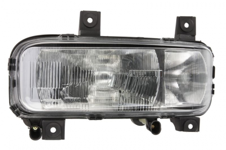 Far stanga (H4/H1/W5W, reglaj manual/electric, fara motor, cu halogen) MERCEDES ATEGO 01.98-10.04 [0]