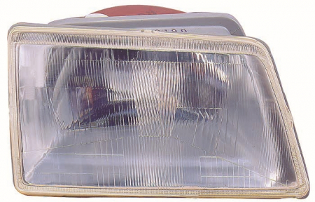 Iluminat auto - Far stanga H4, interior argintiu PEUGEOT 309 intre 1985-1993