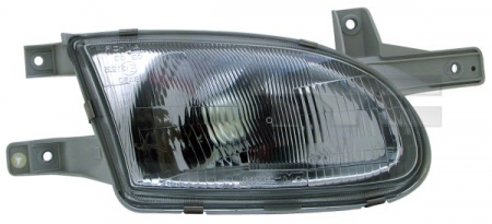 Piese Auto - Far stanga H4, interior negru HYUNDAI ACCENT I, EXCEL / PONY intre 1989-1997