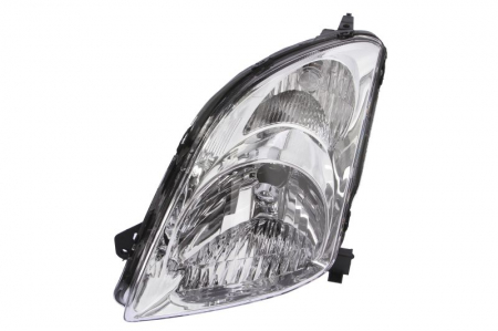 Iluminat auto - Far stanga (H4, manual, fundal cromat, fundal transparent) SUZUKI SWIFT 2005-2007