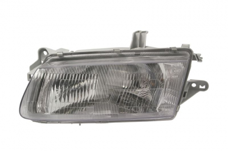 Iluminat auto - Far stanga (H4, manual, fundal cromat) MAZDA 323 1994-1998