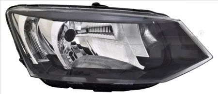 Far Stanga (H4/P21W, electric, cu motor) potrivit SKODA FABIA III 12.14-