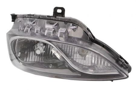 Far Stanga (H4/PY21W/W5W, electric, cu motor, culoare insert: negru, culoare semnalizator: alb) potrivit HYUNDAI ACCENT IV [0]