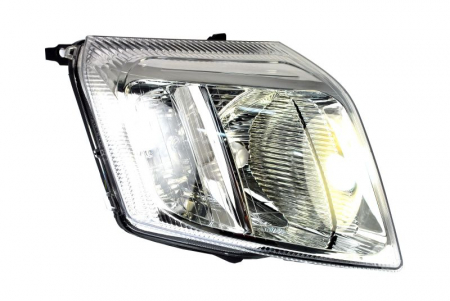 Faruri - Far Stanga potrivit CITROEN C2, C2 ENTERPRISE (H4/PY21W/W5W, electric, cu motor, culoare interior: cromat, culoare semnalizator: transparent)
