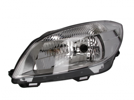 Far stanga (H4/PY21W/W5W, electric, cu motoras, fundal cromat) SKODA FABIA II, ROOMSTER, ROOMSTER PRAKTIK dupa 2006 [0]