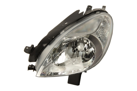 Iluminat auto - Far Stanga (H4/PY21W/W5W, electric, fara motoras, culoare insert: cromat, culoare semnalizator: alb) potrivit CITROEN XSARA PICASSO 01.04-