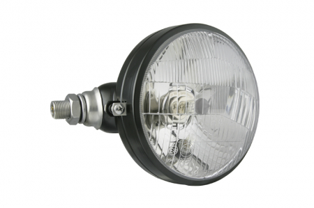 Iluminat auto - Far stanga (H4/T4W, manual, culoare insert: crom platinat) potrivit URSUS C; ZETOR 2000, 3000, 6000 01.59-